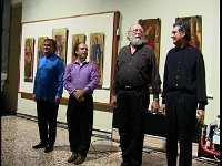 Venezia Gallerie dell'Accademia Concerto Tempo Armonico con Roberto Fabbriciani, Giancarlo Schiaffini e Alvise Vidolin